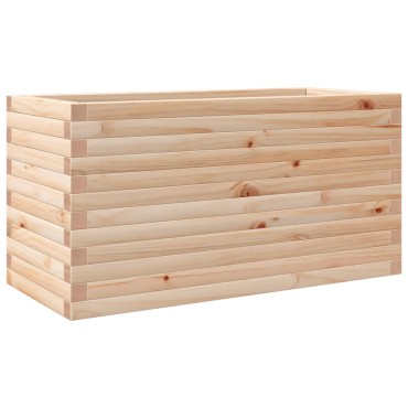 vidaXL Ζαρντινιέρα Κήπου 90x40x45,5 εκ από Μασίφ Ξύλο Πεύκου