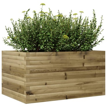 vidaXL Ζαρντινιέρα Κήπου 90x60x45,5 εκ. από Εμποτισμένο Ξύλο Πεύκου