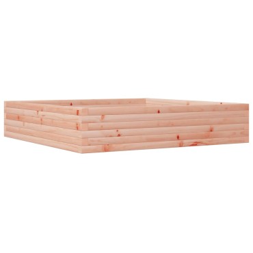 vidaXL Ζαρντινιέρα Κήπου 110x110x23,5εκ. από Μασίφ Ξύλο Ψευδοτσούγκας