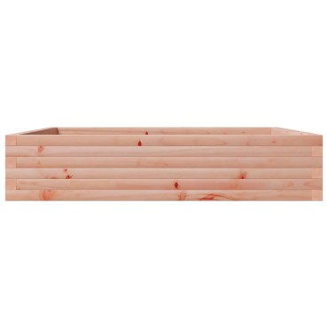 vidaXL Ζαρντινιέρα Κήπου 110x110x23,5εκ. από Μασίφ Ξύλο Ψευδοτσούγκας