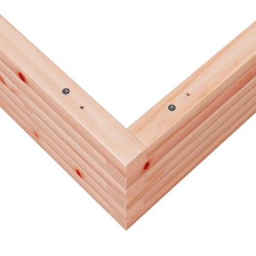 vidaXL Ζαρντινιέρα Κήπου 110x110x23,5εκ. από Μασίφ Ξύλο Ψευδοτσούγκας