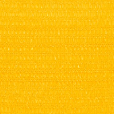 vidaXL Πανί Σκίασης Ορθογώνιο Κίτρινο 5x6 μ. HDPE 160 γρ./μ²