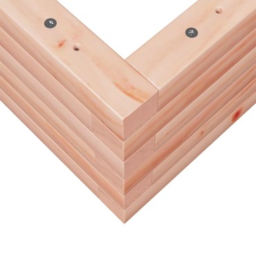 vidaXL Ζαρντινιέρα Κήπου 90x60x23 εκ. από Μασίφ Ξύλο Ψευδοτσούγκας