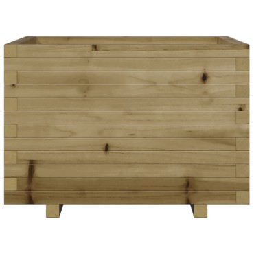 vidaXL Ζαρντινιέρα Κήπου 70x70x49,5 εκ. από Εμποτισμένο Ξύλο Πεύκου