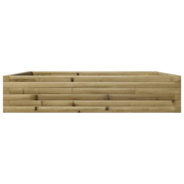 vidaXL Ζαρντινιέρα Κήπου 110x110x23 εκ. από Εμποτισμένο Ξύλο Πεύκου