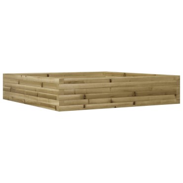 vidaXL Ζαρντινιέρα Κήπου 110x110x23 εκ. από Εμποτισμένο Ξύλο Πεύκου