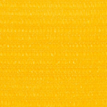 vidaXL Πανί Σκίασης Ορθογώνιο Κίτρινο 4x7 μ. HDPE 160 γρ./μ²