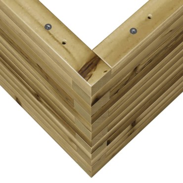 vidaXL Ζαρντινιέρα Κήπου 90x40x45,5 εκ. από Εμποτισμένο Ξύλο Πεύκου