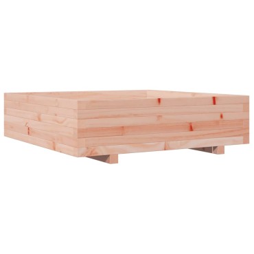 vidaXL Ζαρντινιέρα Κήπου 90x90x26,5 εκ. από Μασίφ Ξύλο Ψευδοτσούγκας