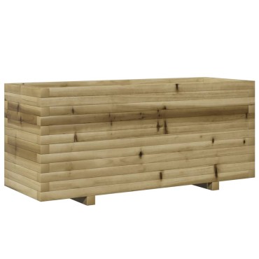 vidaXL Ζαρντινιέρα Κήπου 110x40x49,5 εκ. από Εμποτισμένο Ξύλο Πεύκου