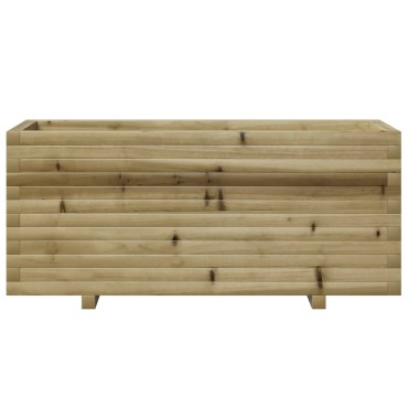 vidaXL Ζαρντινιέρα Κήπου 110x40x49,5 εκ. από Εμποτισμένο Ξύλο Πεύκου
