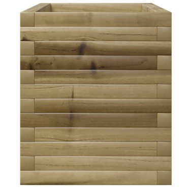 vidaXL Ζαρντινιέρα Κήπου 110x40x49,5 εκ. από Εμποτισμένο Ξύλο Πεύκου