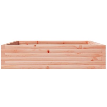vidaXL Ζαρντινιέρα Κήπου 100x100x23 εκ. από Μασίφ Ξύλο Ψευδοτσούγκας