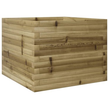 vidaXL Ζαρντινιέρα Κήπου 60x60x45,5 εκ. από Εμποτισμένο Ξύλο Πεύκου