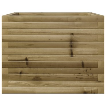 vidaXL Ζαρντινιέρα Κήπου 60x60x45,5 εκ. από Εμποτισμένο Ξύλο Πεύκου