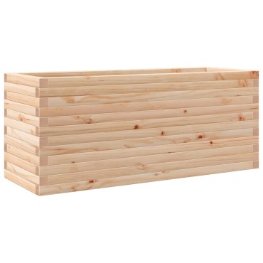 vidaXL Ζαρντινιέρα Κήπου 110x40x45,5 εκ από Μασίφ Ξύλο Πεύκου