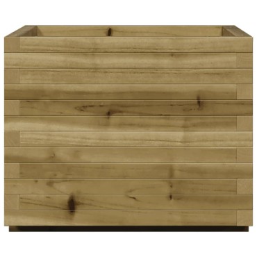 vidaXL Ζαρντινιέρα Κήπου 60x60x49,5 εκ. από Εμποτισμένο Ξύλο Πεύκου
