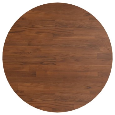 vidaXL Τραπέζι Μπαρ Σκούρο Καφέ 60x89,5cm από Μασίφ Ξύλο Δρυός 1 τεμ.