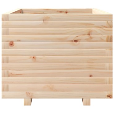 vidaXL Ζαρντινιέρα Κήπου 60x60x49,5 εκ από Μασίφ Ξύλο Πεύκου