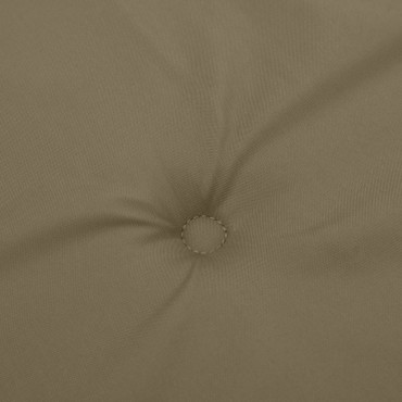 vidaXL Μαξιλάρι Σεζλόνγκ Taupe (75+105)x50x4cm Υφασμάτινη