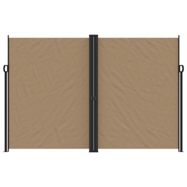 vidaXL Σκίαστρο Πλαϊνό Συρόμενο Taupe 220x1200 εκ.