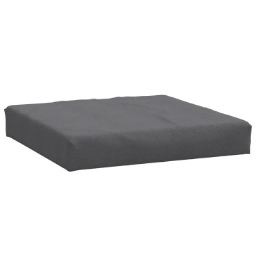 vidaXL Μαξιλάρι Παλέτας Ανθρακί 60x60x9,5cm Ύφασμα