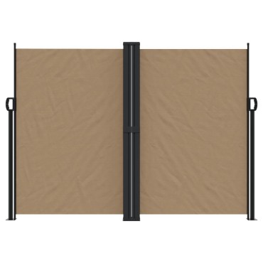 vidaXL Σκίαστρο Πλαϊνό Συρόμενο Taupe 180 x 1000 εκ.