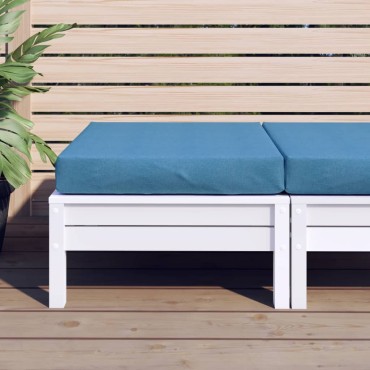vidaXL Μαξιλάρι Παλέτας Μπλε 60x60x9,5cm Ύφασμα