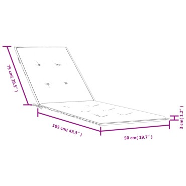 vidaXL Μαξιλάρι Σεζλόνγκ Κόκκινο (75+105)x50x4cm Υφασμάτινη