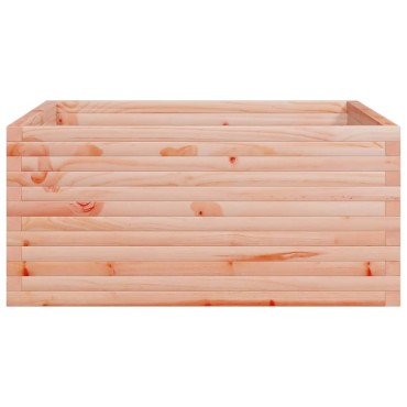 vidaXL Ζαρντινιέρα Κήπου 100x100x46 εκ. από Μασίφ Ξύλο Ψευδοτσούγκας