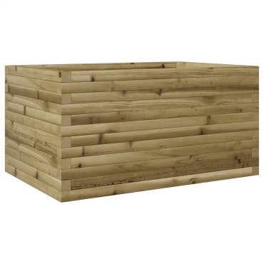 vidaXL Ζαρντινιέρα Κήπου 90x60x46 εκ. από Εμποτισμένο Ξύλο Πεύκου