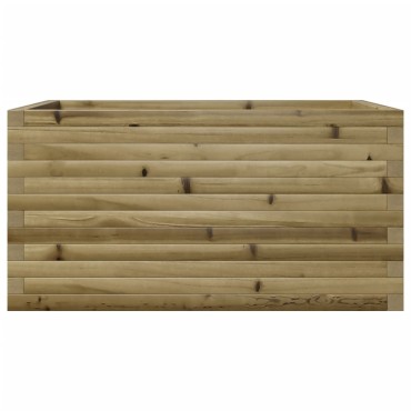 vidaXL Ζαρντινιέρα Κήπου 90x60x46 εκ. από Εμποτισμένο Ξύλο Πεύκου