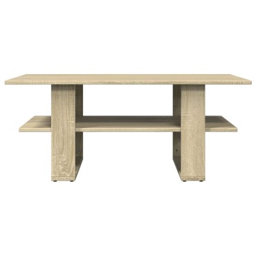 vidaXL Τραπεζάκι Σαλονιού Sonoma Δρυς 102x55x42cm Επεξεργασμένο Ξύλο 1 τεμ.