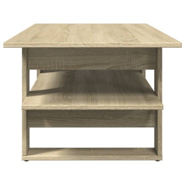 vidaXL Τραπεζάκι Σαλονιού Sonoma Δρυς 102x55x42cm Επεξεργασμένο Ξύλο 1 τεμ.