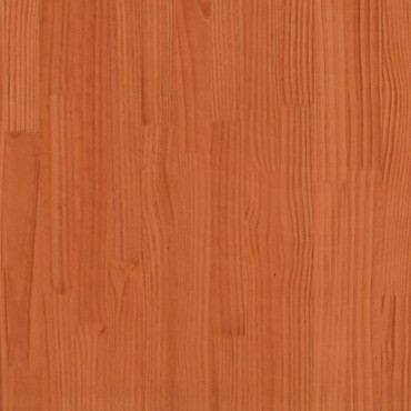 vidaXL Οροφή Κρεβατιού Παιδική Καφέ 55x99x139,5 εκ Μασίφ Ξύλο Πεύκου