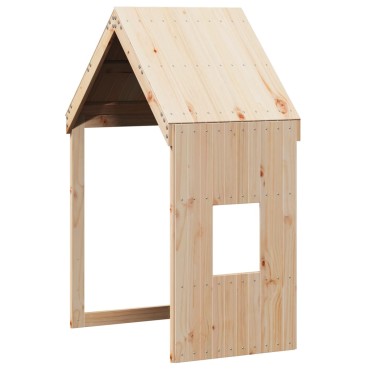 vidaXL Οροφή Κρεβατιού Παιδική 60x89x134,5 εκ. από Μασίφ Ξύλο Πεύκου