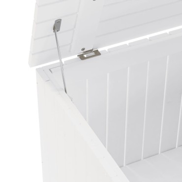 vidaXL Κουτί Αποθήκευσης με Καπάκι RANA Λευκό 60x49x54cm Μασίφ Πεύκο 1 τεμ.