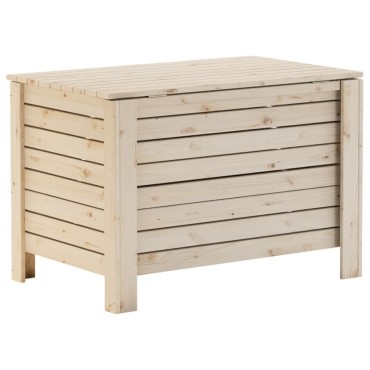 vidaXL Κουτί Αποθήκευσης με Καπάκι RANA 80x49x54cm Μασίφ Ξύλο Πεύκου 1 τεμ.