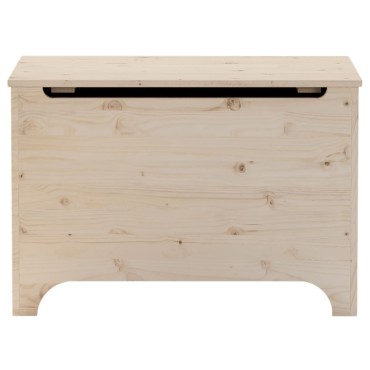 vidaXL Κουτί Αποθήκευσης με Καπάκι RANA 80x49x54cm Μασίφ Ξύλο Πεύκου 1 τεμ.
