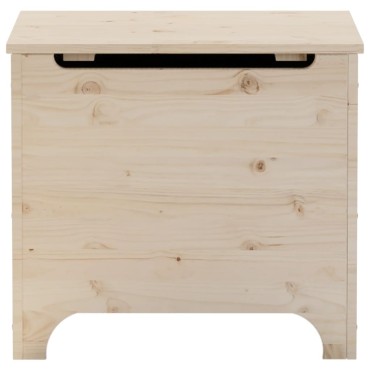 vidaXL Κουτί Αποθήκευσης με Καπάκι RANA 60x49x54cm Μασίφ Ξύλο Πεύκου 1 τεμ.