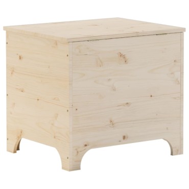 vidaXL Κουτί Αποθήκευσης με Καπάκι RANA 60x49x54cm Μασίφ Ξύλο Πεύκου 1 τεμ.