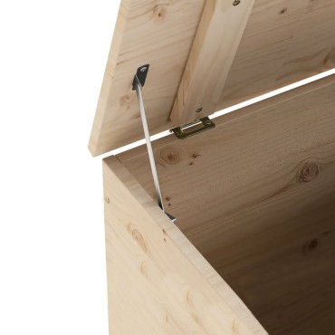 vidaXL Κουτί Αποθήκευσης με Καπάκι RANA 60x49x54cm Μασίφ Ξύλο Πεύκου 1 τεμ.