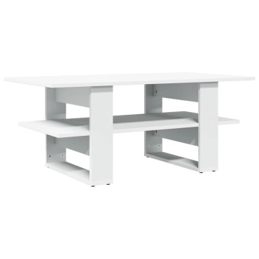 vidaXL Τραπεζάκι Σαλονιού Λευκό 102x55x42cm από Επεξεργ. Ξύλο 1 τεμ.