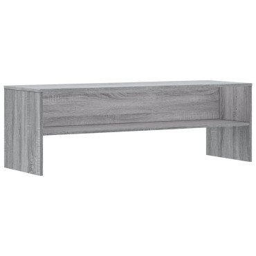 vidaXL Έπιπλο Τηλεόρασης Γκρι Sonoma 120x40x40cm Επεξεργασμένο Ξύλο