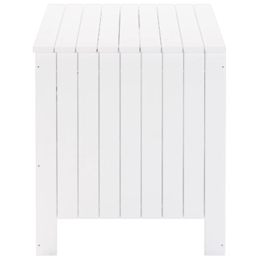 vidaXL Κουτί Αποθήκευσης με Καπάκι RANA Λευκό 100x49x54cm Μασίφ Πεύκο 1 τεμ.