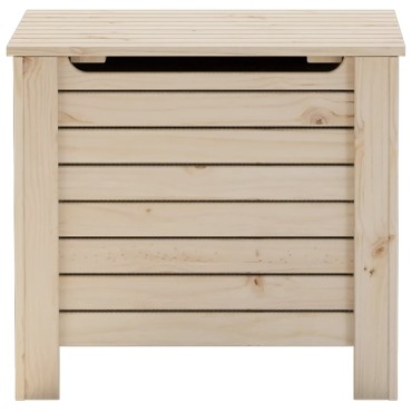 vidaXL Κουτί Αποθήκευσης με Καπάκι RANA 60x49x54cm Μασίφ Ξύλο Πεύκου 1 τεμ.