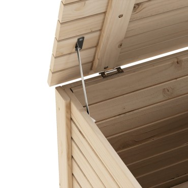 vidaXL Κουτί Αποθήκευσης με Καπάκι RANA 60x49x54cm Μασίφ Ξύλο Πεύκου 1 τεμ.
