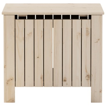 vidaXL Κουτί Αποθήκευσης με Καπάκι RANA 60x49x54cm Μασίφ Ξύλο Πεύκου 1 τεμ.