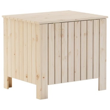 vidaXL Κουτί Αποθήκευσης με Καπάκι RANA 60x49x54cm Μασίφ Ξύλο Πεύκου 1 τεμ.