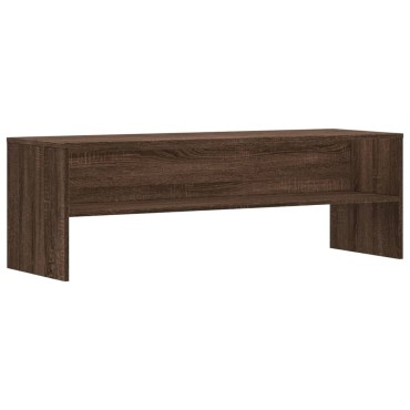 vidaXL Έπιπλο Τηλεόρασης Καφέ Δρυς 120x40x40cm Επεξεργασμένο Ξύλο